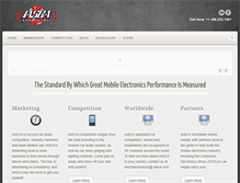 Tablet Screenshot of iasca.com